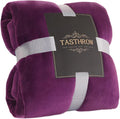 TASTHROW Large Flannel Fleece Throw Blanket, 50×70 Inch by TASTHROW