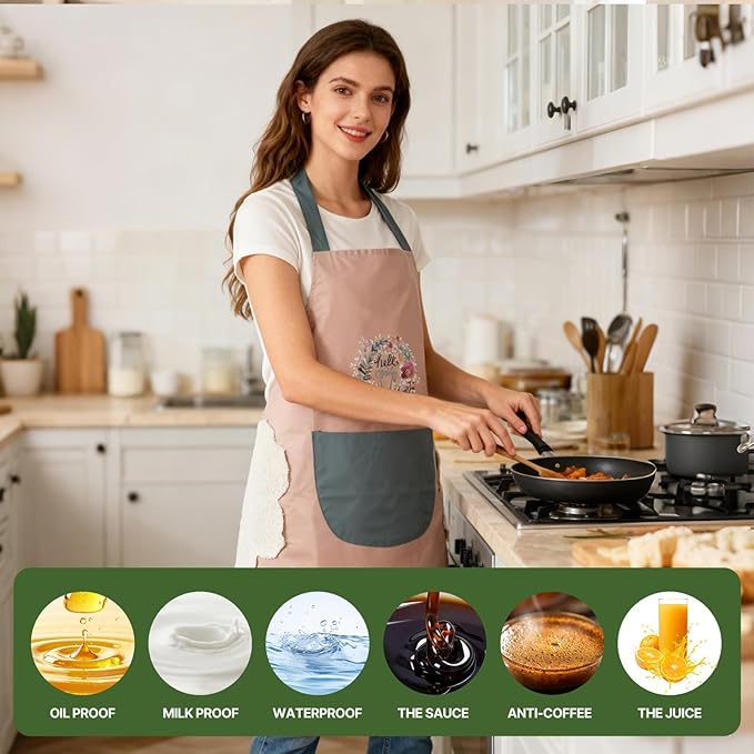 DILLMAN Women Kitchen Apron - Image 4