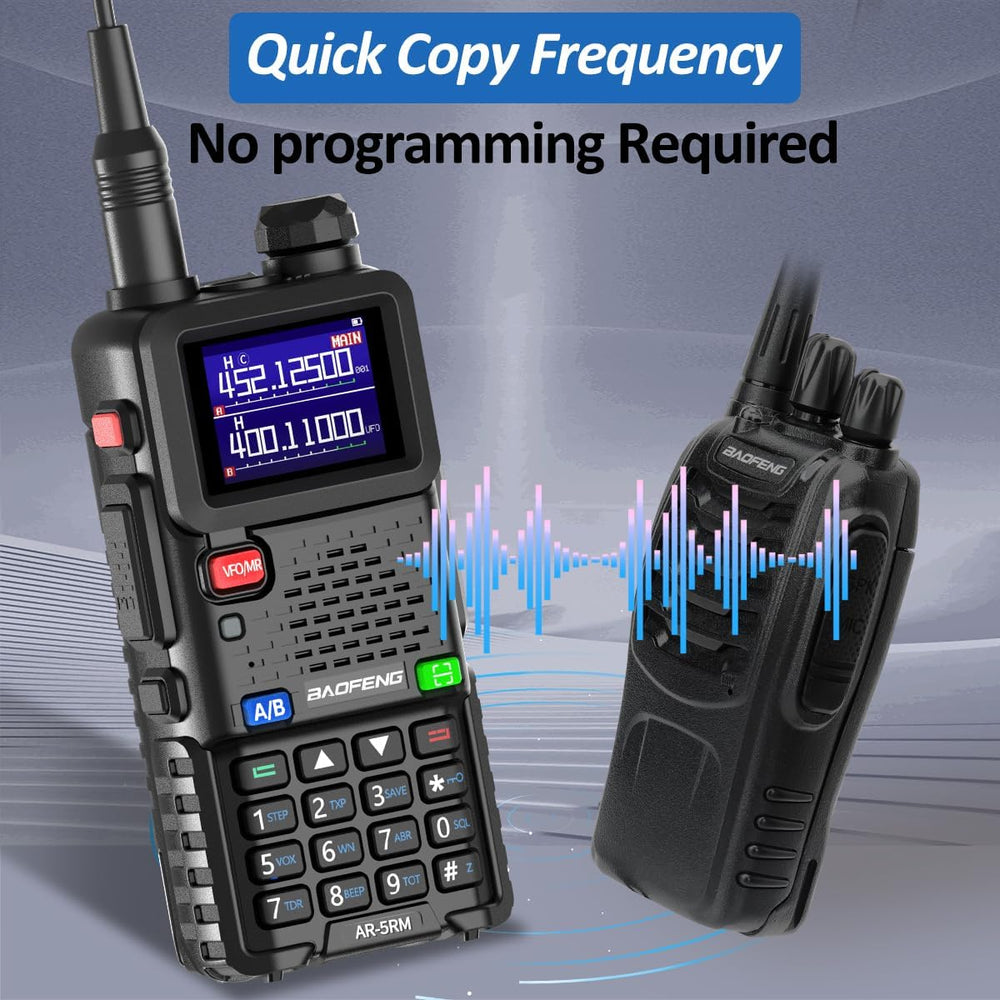 BAOFENG Radio Ham Radio Handheld UV-5R Upgrade Long Range Walkie Talkies Rech...