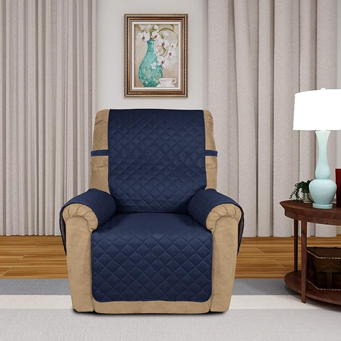 PureFit Reversible Quilted Sofa Cover, Water Resistant Slipcover Furniture - Image 2