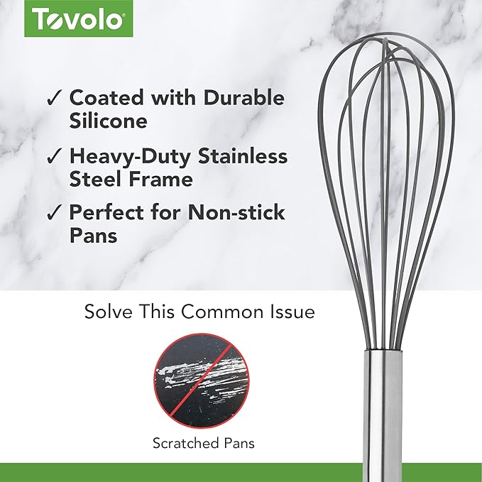 Tovolo Balloon Whisk 11 in Whip Whisk - Image 3