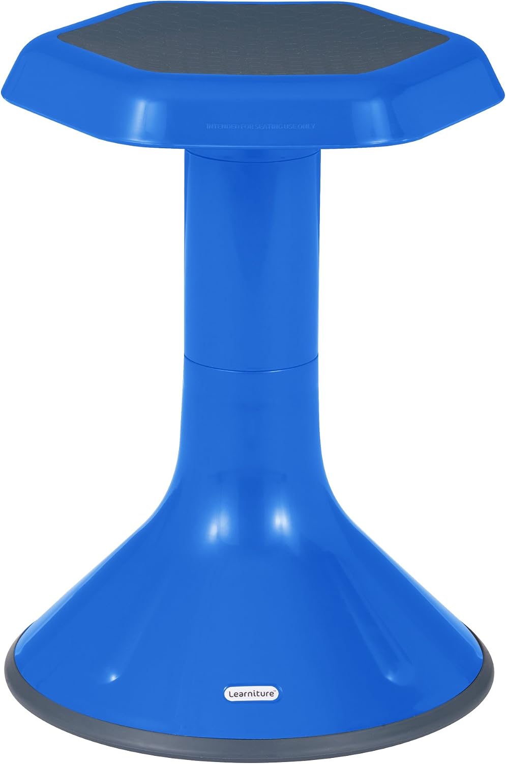 Learniture Backless Active Learning Stool for Office Desks and Classrooms, Ac...
