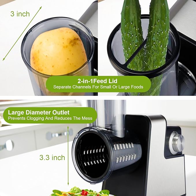 Upgraded 300W Electric Cheese Grater - Image 7