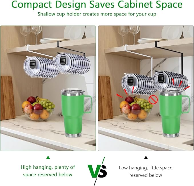 Cup Lid Organizer, Tumbler Lid Holder - Image 4