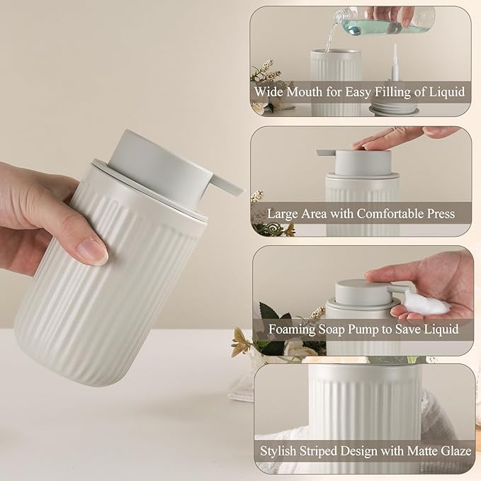 BosilunLife Foaming Soap Dispenser Set - Image 4