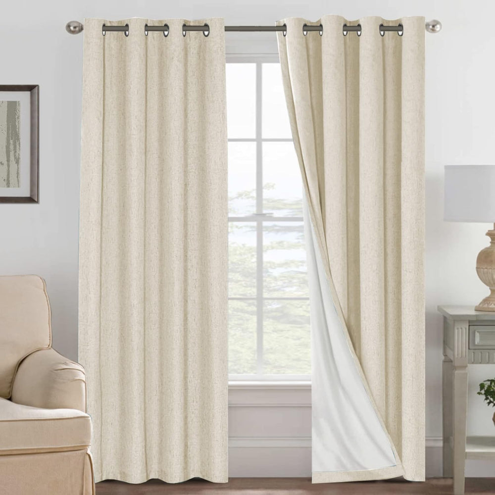 H.VERSAILTEX 100% Blackout Curtains for Bedroom Thermal Insulated POLYESTER,A...