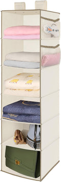 MAX Houser 6 Tier Shelf Hanging Closet Organizer, Closet Hanging Shelf by MAXHouser