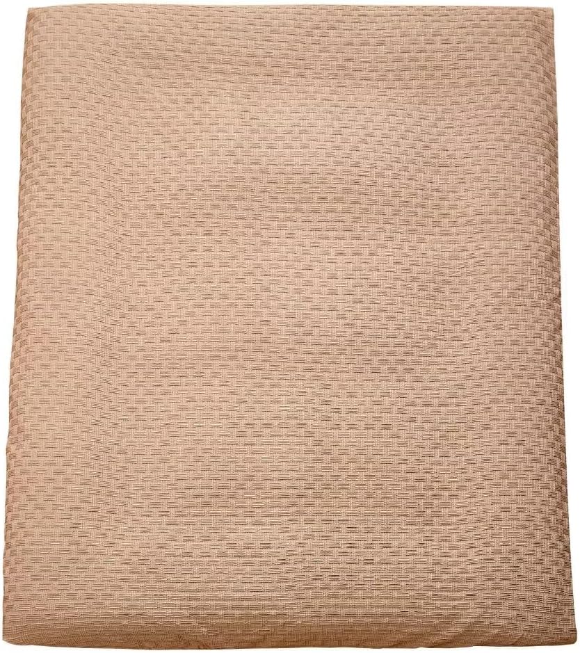 Weave Textured Zippered Futon Cover for Japanese Futon Floor Mattress, Super Soft and Machine Washable