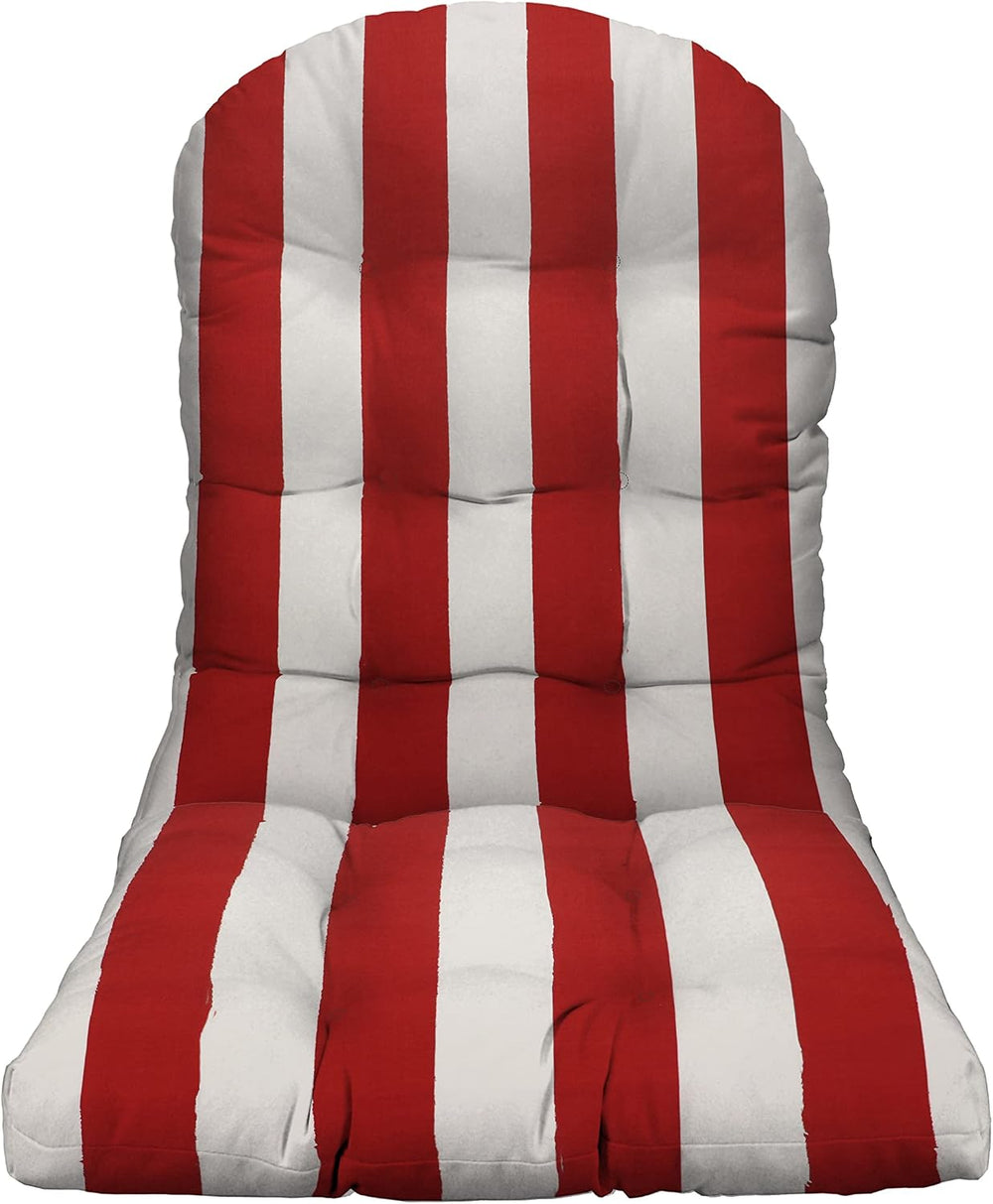 RSH DECOR: Tufted Adirondack Chair Cushion | 42.5” x 21” | All-Weather Spun F...
