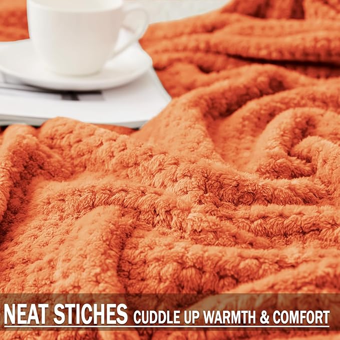 Exclusivo Mezcla Fleece Throw Blanket Extra Large, Super Soft and Warm Blankets - Image 4