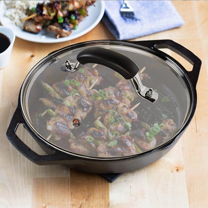 12 Inch Tempered Glass Pot Lid Compatible - Image 5
