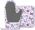 Butterflies Oven Mitts and Pot Holders Set, Cute Kitchen Accessories Heat by Nmbvcxz