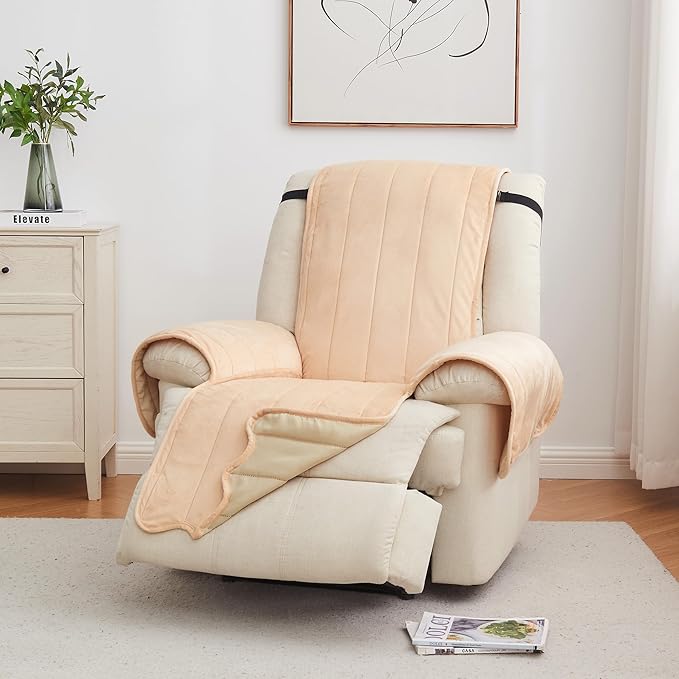 Great Bay Home Velvet Recliner Cover by GreatBayHome