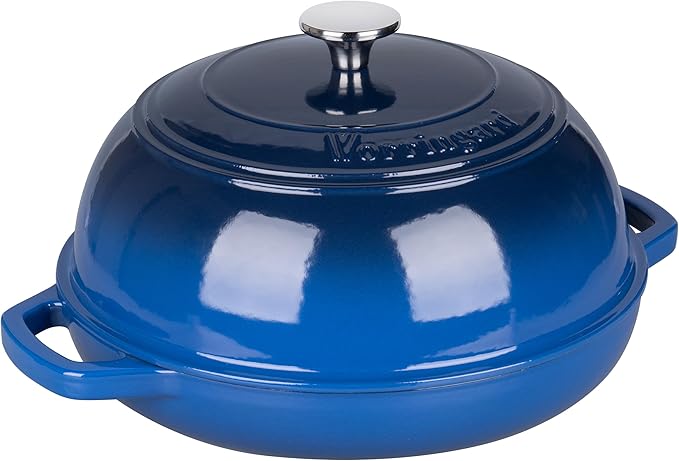 VORRINGARD Enameled Cast Iron Dutch Oven Pot