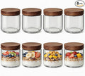 10oz 8 Pack Overnight Oats Containers by Osfel