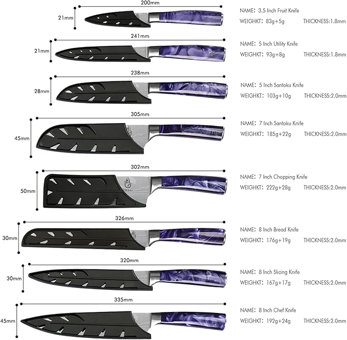FULLHI Knife Set - Image 2