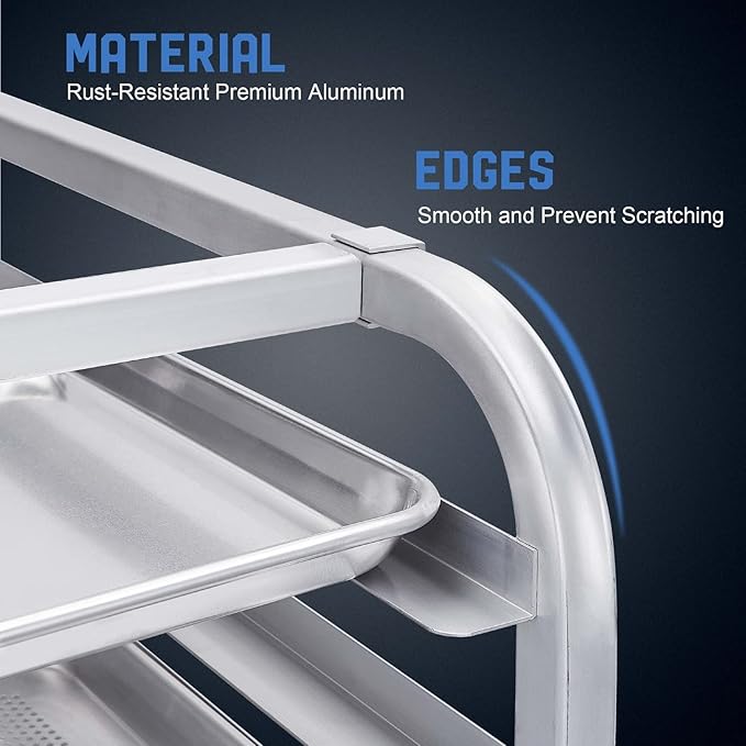 Profeeshaw Bun Pan Bakery Rack 10 Tier