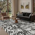 Latte&Fog 6x9 Area Rugs for Living Room Bedroom, Modern Abstract Washable Rug by LatteFog
