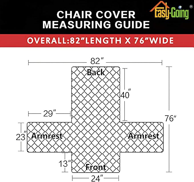 Easy-Going Chair Sofa Slipcover Reversible Sofa Cover Water Resistant Couch - Image 6