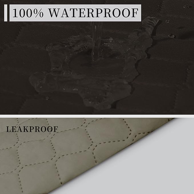 ISSUNTEX Double Protection 100% Waterproof Chair Sofa Covers - Image 3
