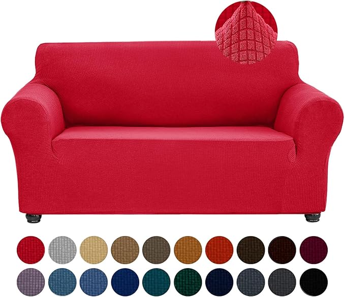 Joccun Christmas Stretch Loveseat Couch Cover Slipcover, 1-Piece Sofa Cover by Joccun