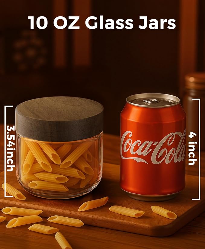 10oz 4 Pack Overnight Oats Containers - Image 4