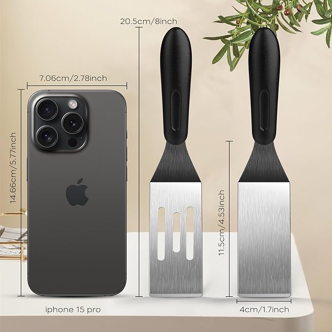 Small Spatula 4 PCS, Mini Serving Spatula - Image 3
