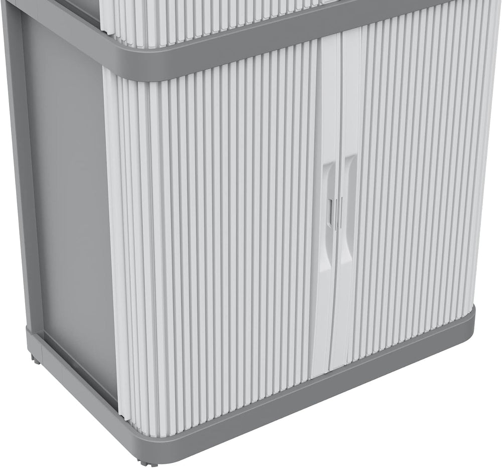 Terry, Rolling Space Cab 2, Indoor and Outdoor 2-Compartment Cabinet with Two...