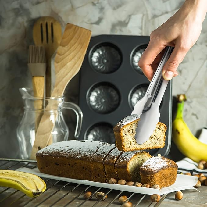 Stainless Steel Food Tongs - Image 4