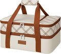 ​Vuudh Expandable Casserole Carrier Bag, Double Deckered Insulated Food Bag by Vuudh