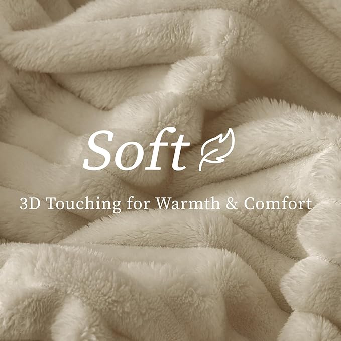 BEDELITE Twin Blanket for Couch & Bed, 300GSM Soft & Warm Fleece Blanket - Image 5