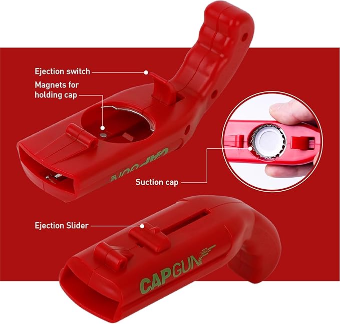 Cap Shooting Bottle Opener Gun - Image 3