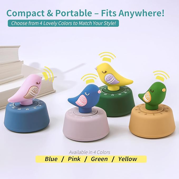 Mechanical Kitchen Timer, Cute Timer - Image 4