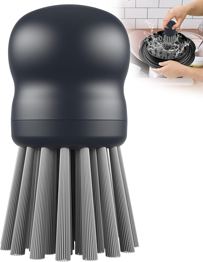 Mini Dish Brush for Cleaning Chicken Shredder, Palm Brush Dish Scrubber by SURETIVIAN