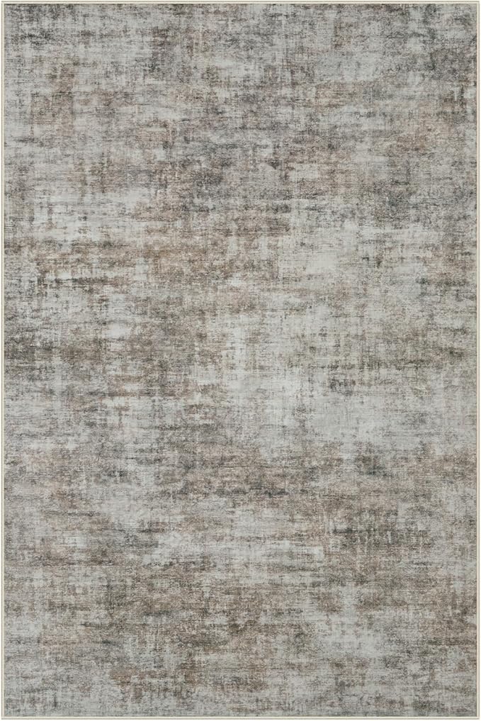 4x6 Area Rugs Washable Rug: Modern Abstract Living Room Rug Soft Anti-Skid Thin - Image 7