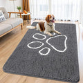 Smiry Dog Door Mat for Muddy Paws, Absorbent Dirt Trapper Non Slip Quick Dry by Smiry