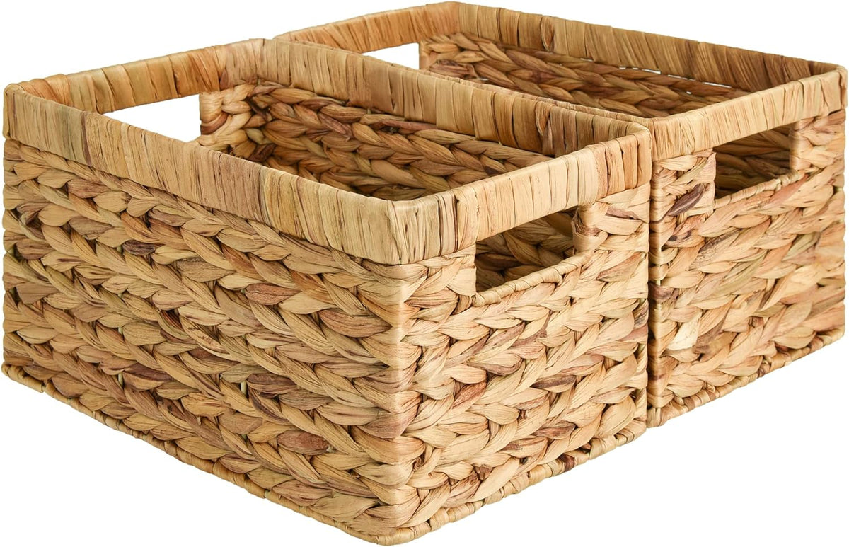 storageworks wicker baskets, wicker storage baskets for shelves, main product view