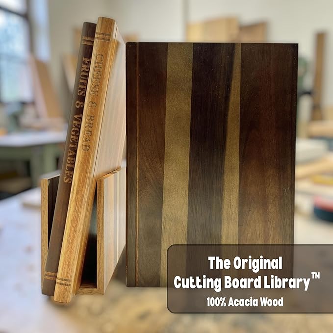 The Cutting Board Library™ | Decorative Kitchen Board Collection Bundle