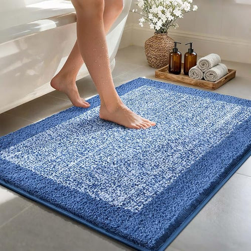 48x32 Large Bathroom Rugs Washable Non Slip, Soft Absorbent Quick Dry Mats by Unknown