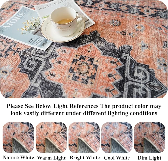 Hallway Washable Runner Rug - Image 6