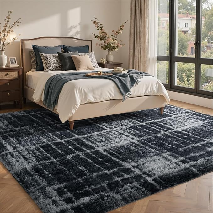 9x12 Ft Extra Large Shag Rugs for Living Room, Ultra Soft Fluffy Furry Area - Image 2