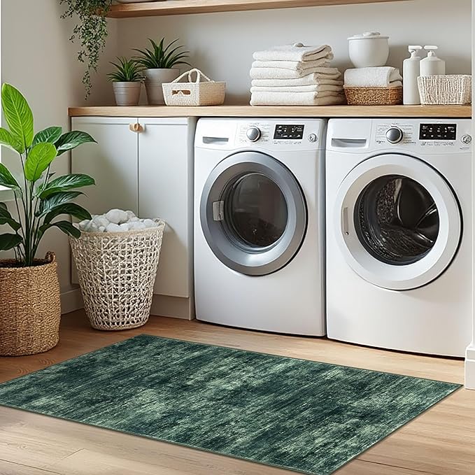 IOHOUZE Abstract Runner Rug 2x5 Ft Washable Runners - Image 8