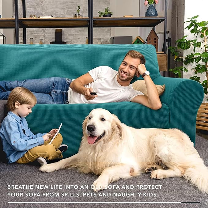 ZNSAYOTX Stretch Oversized Couch Cover Universal Sofa Covers - Image 2