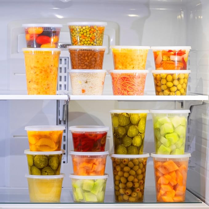24 Pack -32 Oz Plastic Deli Containers - Image 6