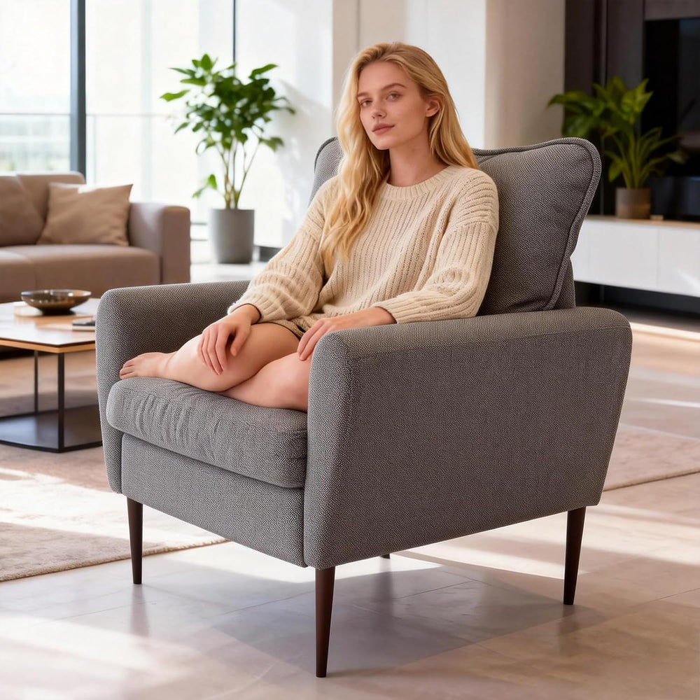 OLIXIS Comfy Accent Chair for Living Room Bedroom and Waiting Room