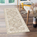 Yamaziot Washable Runner Rug, 2x5 Non-Slip Boho Vintage Hallway Rug Runner by Yamaziot
