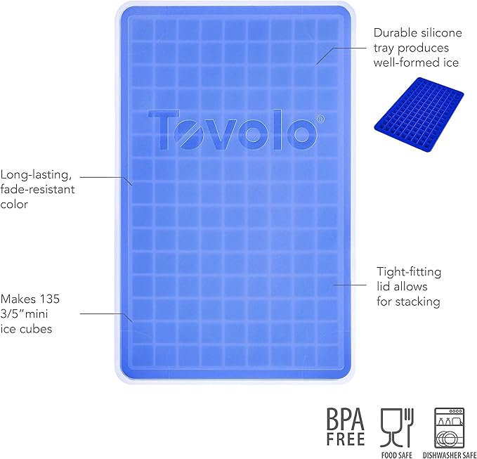 Tovolo Mini Ice Cube Tray with Lid - Image 4
