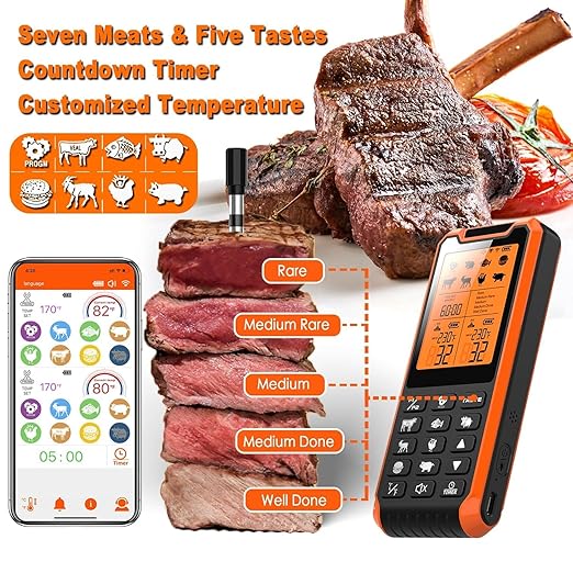Smart Bluetooth Meat Thermometer - Image 4