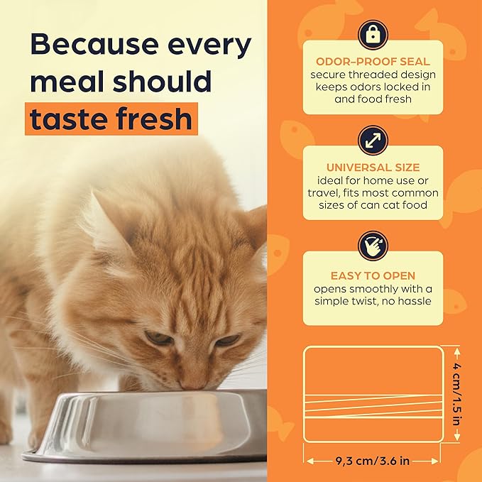 Canned Cat Food Storage Container Patent Pending Reusable Airtight Can Cover - Image 7