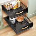 Pull out Cabinet Organizer, Heavy Duty Slide out Pantry Shelves Drawer Storage by Kitstorack